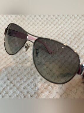 Coach Kristina HC7003 Charity Edition Aviators with Case